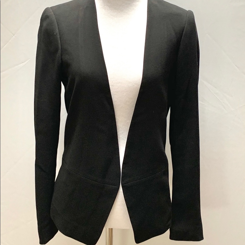 Club Monaco Black Blazer with Twist Back